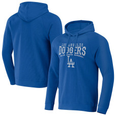 Adult Men's Los Angeles Dodgers Darius Rucker Collection Waffle-Knit Raglan Pullover baseball Hoodie - Royal
