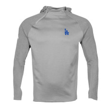 Adult Men's Los Angeles Dodgers Levelwear Ascent Insignia 2.0 Pullover baseball Hoodie - Gray