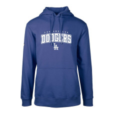Adult Men's Los Angeles Dodgers Levelwear Podium Team Arch Pullover baseball Hoodie - Royal