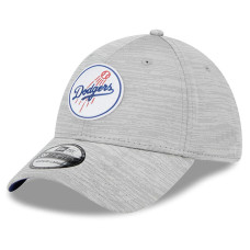 Adult Men's Los Angeles Dodgers New Era 2023 Clubhouse 39THIRTY Flex Hat - Gray