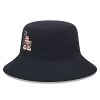 Adult Men's Los Angeles Dodgers New Era 2023 Fourth of July Bucket Hat - Navy