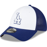 Adult Men's Los Angeles Dodgers New Era 2023 On-Field Batting Practice 39THIRTY Flex Hat - Royal/White
