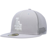 Adult Men's Los Angeles Dodgers New Era 2023 On-Field Batting Practice 59FIFTY Fitted Hat - Gray