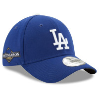 Adult Men's Los Angeles Dodgers New Era 2023 Postseason 39THIRTY Flex Hat - Royal