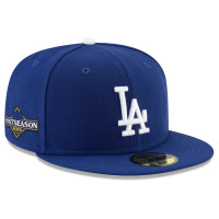 Adult Men's Los Angeles Dodgers New Era 2023 Postseason 59FIFTY Fitted Hat - Royal