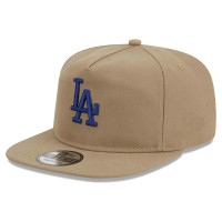 Adult Men's Los Angeles Dodgers New Era Golfer Adjustable Hat - Khaki