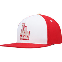 Adult Men's Los Angeles Dodgers Pro Standard Strawberry Ice Cream Drip Snapback Hat - White/Red