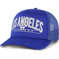 Adult Men's Los Angeles Dodgers '47 Backhaul Foam Trucker Snapback Hat - Royal
