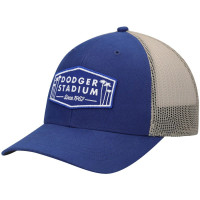 Adult Men's Los Angeles Dodgers '47 Dodger Stadium Local Haven Trucker Snapback Hat - Royal/Natural