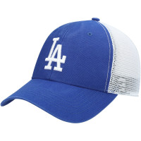 Adult Men's Los Angeles Dodgers '47 Flagship Washed MVP Trucker Snapback Hat - Royal/White