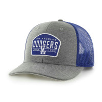Adult Men's Los Angeles Dodgers '47 Slate Trucker Snapback Hat - Charcoal