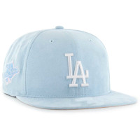 Adult Men's Los Angeles Dodgers '47 Ultra Suede Captain Snapback Hat - Light Blue