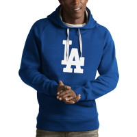 Adult Men's Los Angeles Dodgers Antigua Victory Pullover baseball Hoodie - Royal Adult Men's Los Angeles Dodgers Antigua Victory Pullover baseball Hoodie - Royal