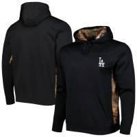 Adult Men's Los Angeles Dodgers Dunbrooke Ranger Pullover baseball Hoodie - Black/Camo