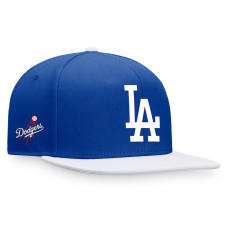 Adult Men's Los Angeles Dodgers Baseball Big Logo Two-Tone Snapback Hat - Royal/White