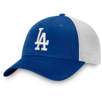 Adult Men's Los Angeles Dodgers Baseball Core Structured Trucker Snapback Hat - Royal/White