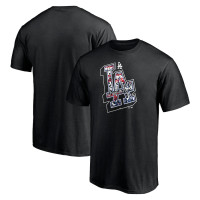 Adult Men's Los Angeles Dodgers Baseball Hometown Collection Tag baseball T-shirt - Black