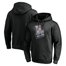 Adult Men's Los Angeles Dodgers Baseball Team Hometown Collection Tag Pullover baseball Hoodie - Black