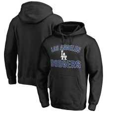 Adult Men's Los Angeles Dodgers Baseball Team Victory Arch Pullover baseball Hoodie - Black