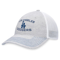 Adult Men's Los Angeles Dodgers Baseball Trucker Adjustable Hat - Gray