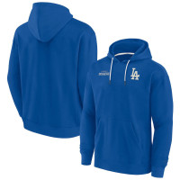 Adult Men's Los Angeles Dodgers Super Soft Fleece Pullover baseball Hoodie - Royal