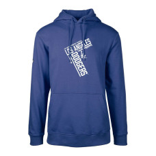 Adult Men's Los Angeles Dodgers Levelwear Podium Segment Pullover baseball Hoodie - Royal
