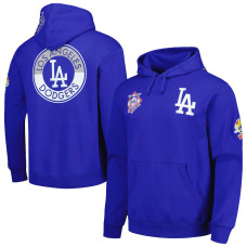 Adult Men's Los Angeles Dodgers Mitchell & Ness City Collection Pullover baseball Hoodie - Royal