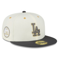 Adult Men's Los Angeles Dodgers New Era 1980 All-Star Game Chrome 59FIFTY Fitted Hat - White/Charcoal