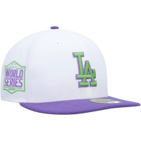 Adult Men's Los Angeles Dodgers New Era 2020 World Series Side Patch 59FIFTY Fitted Hat - White