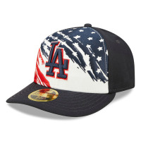 Adult Men's Los Angeles Dodgers New Era 2022 4th of July Low Profile 59FIFTY Fitted Hat - Navy