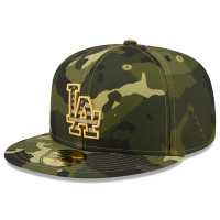 Adult Men's Los Angeles Dodgers New Era 2022 Armed Forces Day On-Field 59FIFTY Fitted Hat - Camo