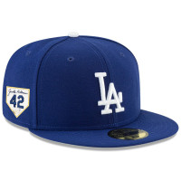 Adult Men's Los Angeles Dodgers New Era 2023 Jackie Robinson Day 59FIFTY Fitted Hat - Royal
