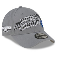 Adult Men's Los Angeles Dodgers New Era 2023 NL West Division Champions Locker Room 9FORTY Adjustable Hat - Gray