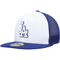 Adult Men's Los Angeles Dodgers New Era 2023 On-Field Batting Practice 59FIFTY Fitted Hat - White/Royal