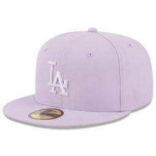 Adult Men's Los Angeles Dodgers New Era 2023 Spring Color Basic 59FIFTY Fitted Hat - Lavender