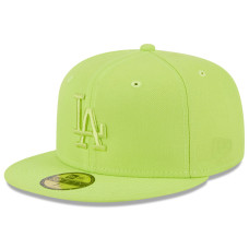 Adult Men's Los Angeles Dodgers New Era 2023 Spring Color Basic 59FIFTY Fitted Hat - Neon Green
