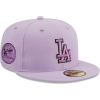 Adult Men's Los Angeles Dodgers New Era 59FIFTY Fitted Hat - Lavender