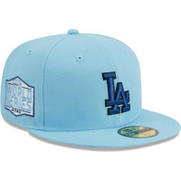 Adult Men's Los Angeles Dodgers New Era 59FIFTY Fitted Hat - Light Blue