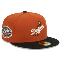 Adult Men's Los Angeles Dodgers New Era 59FIFTY Fitted Hat - Orange/Black