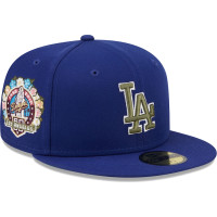 Adult Men's Los Angeles Dodgers New Era 60th Anniversary Spring Training Botanical 59FIFTY Fitted Hat - Royal