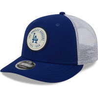 Adult Men's Los Angeles Dodgers New Era Circle Trucker Low Profile 9FIFTY Snapback Hat - Royal