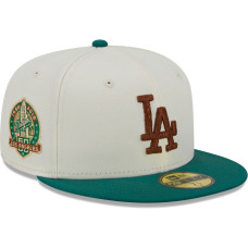 Adult Men's Los Angeles Dodgers New Era Cooperstown Collection Camp 59FIFTY Fitted Hat - White