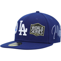 Adult Men's Los Angeles Dodgers New Era Historic World Series Champions 59FIFTY Fitted Hat - Royal 