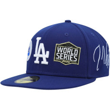Adult Men's Los Angeles Dodgers New Era Historic World Series Champions 59FIFTY Fitted Hat - Royal 
