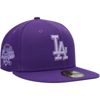 Adult Men's Los Angeles Dodgers New Era Lavender Undervisor 59FIFTY Fitted Hat - Purple