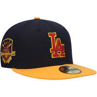 Adult Men's Los Angeles Dodgers New Era Primary Logo 59FIFTY Fitted Hat - Navy/Gold