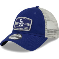 Adult Men's Los Angeles Dodgers New Era Property Trucker 9TWENTY Snapback Hat - Navy