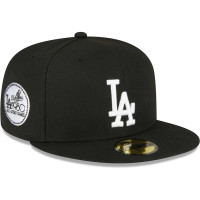 Adult Men's Los Angeles Dodgers New Era Sidepatch 59FIFTY Fitted Hat - Black