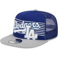 Adult Men's Los Angeles Dodgers New Era Speed Golfer Trucker Snapback Hat - Royal