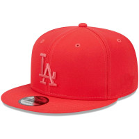 Adult Men's Los Angeles Dodgers New Era Spring Color Basic 9FIFTY Snapback Hat - Red